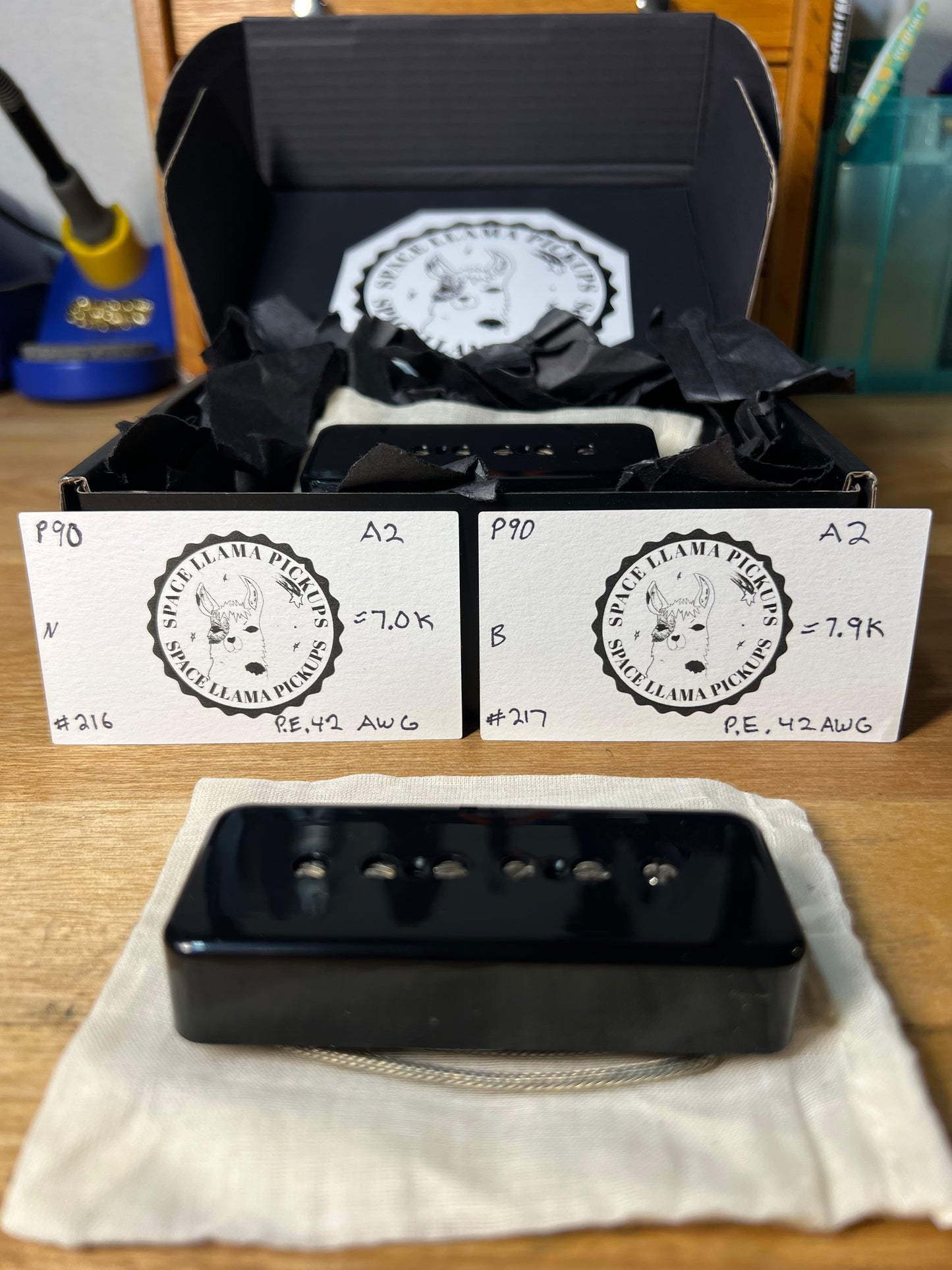 P90 Pickups: A Space Llama Pickup Set